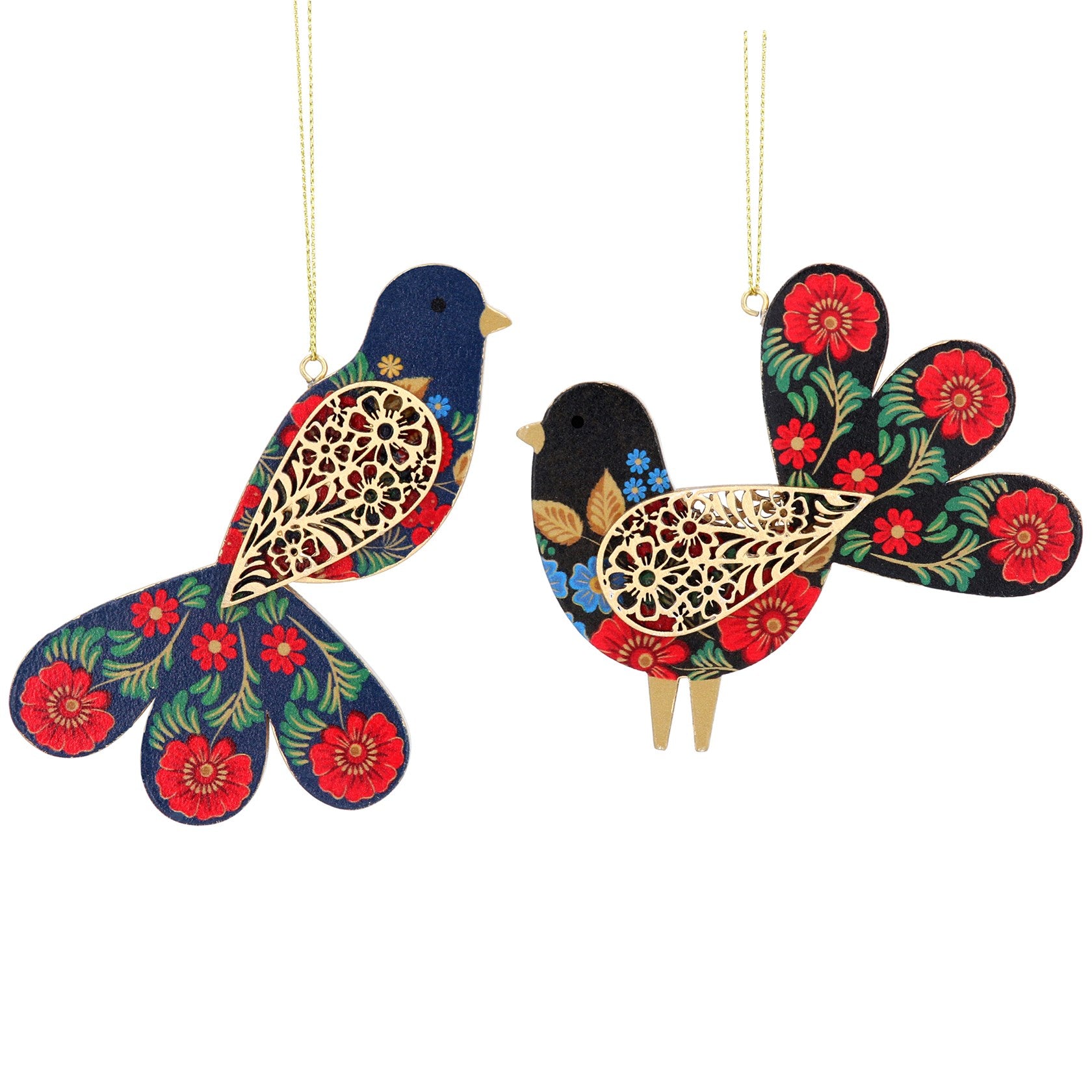 Gisela Graham 3 Blue Meadow Egg Easter Decorations | Gifts