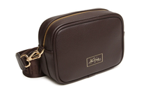 Load image into Gallery viewer, Alice Wheeler mini Soho crossbody bag - chocolate