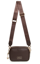 Load image into Gallery viewer, Alice Wheeler mini Soho crossbody bag - chocolate