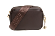 Load image into Gallery viewer, Alice Wheeler mini Soho crossbody bag - chocolate