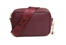 Load image into Gallery viewer, Alice Wheeler mini Soho crossbody bag - berry