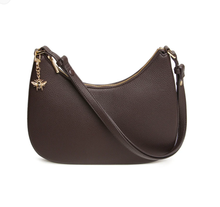 Load image into Gallery viewer, Alice Wheeler Ascot crossbody bag - chocolate