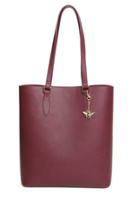 Load image into Gallery viewer, Alice Wheeler berry Marlow tote bag