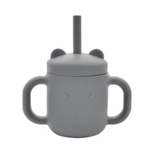 Load image into Gallery viewer, Sippy cup - blue/grey