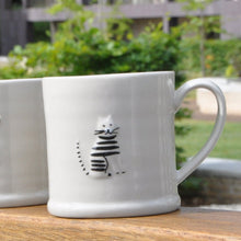 Load image into Gallery viewer, Cat Ceramic Mini Mug  by Gisela Graham
