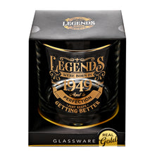 Load image into Gallery viewer, Harvey Makin legendary golfer glass