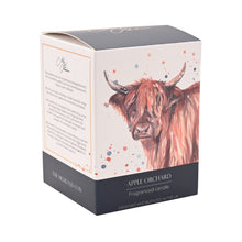 Load image into Gallery viewer, Meg Hawkins countryside candle - highland cow