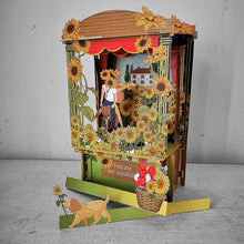 Load image into Gallery viewer, Paper theatre pop-up card - you are my sunshine