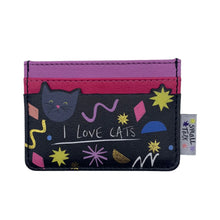 Load image into Gallery viewer, I love cats cardholder
