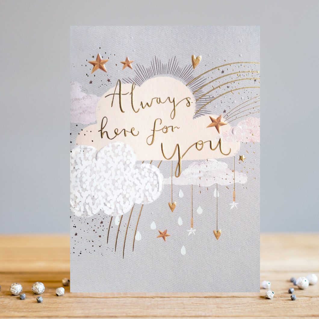Louise Tiler Greetings Card - Always Here For You