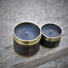 Load image into Gallery viewer, Shearer Candles- Amber Noir Tin Candle Large
