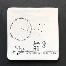 Load image into Gallery viewer, East Of India- Porcelain Felt Backed Coaster
