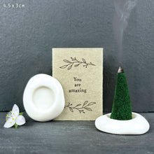 Load image into Gallery viewer, Little matchbox - amazing - incense cone
