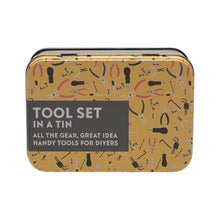 Load image into Gallery viewer, Tool set in a tin
