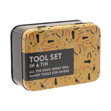 Load image into Gallery viewer, Tool set in a tin
