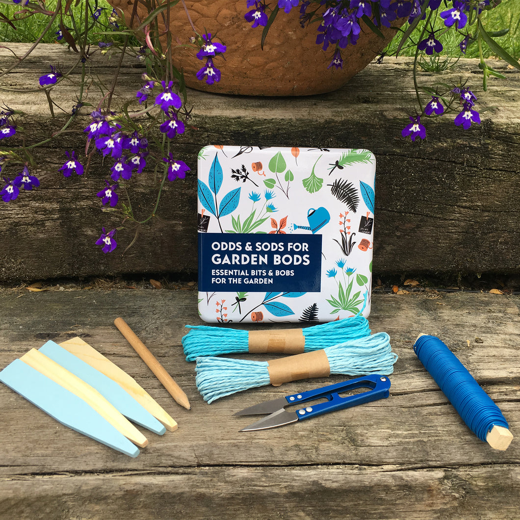 Odds and Sods for Garden Bods in a tin