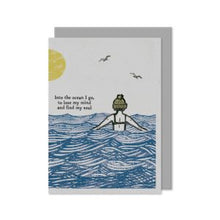 Load image into Gallery viewer, Greeting card - swimmer
