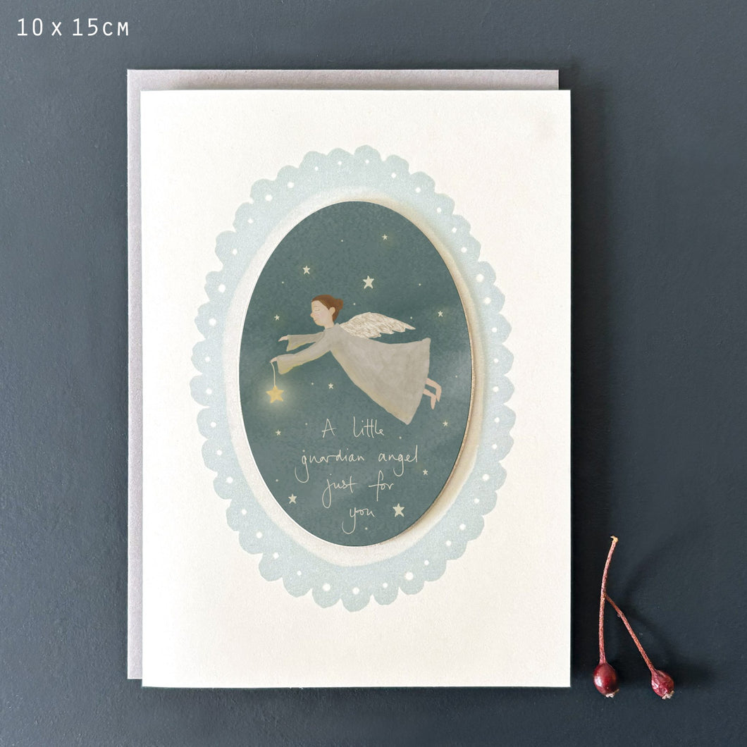 Greeting card - guardian angel