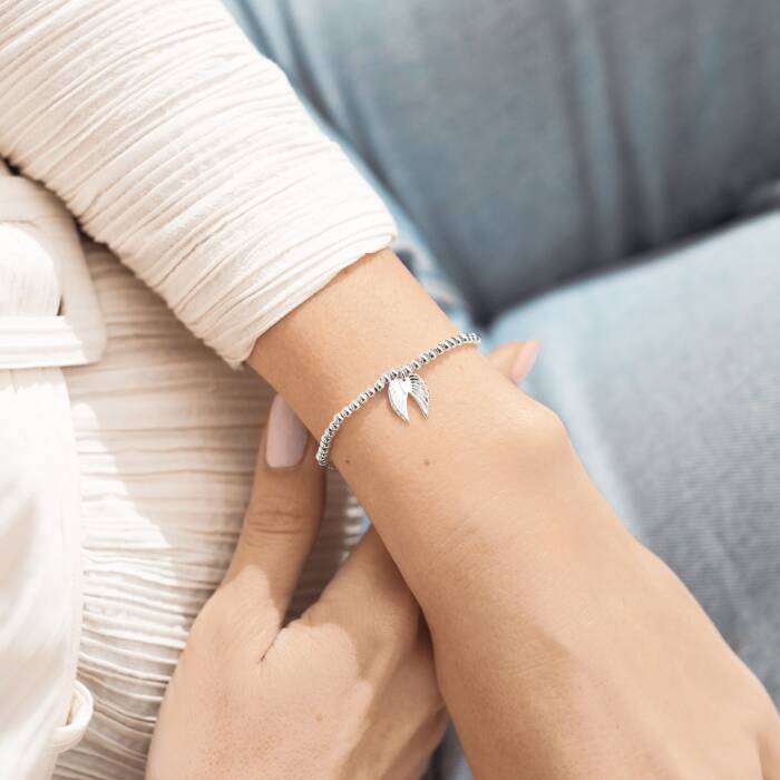 Joma silver bracelet - guardian angel