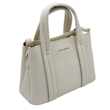 Load image into Gallery viewer, David Jones Paris cream handbag
