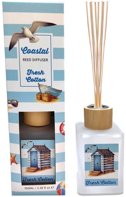 Reed diffuser - coastal fresh cotton