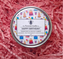 Load image into Gallery viewer, Scented tin candle
