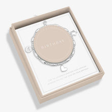 Load image into Gallery viewer, Joma silver bracelet - birthday
