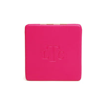 Load image into Gallery viewer, Alice Wheeler pink square compact case
