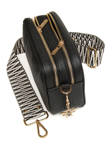 Load image into Gallery viewer, Alice Wheeler Soho double zipped cross body bags
