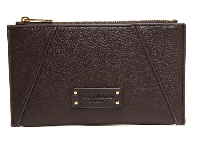 Alice Wheeler Kensington purse - chocolate
