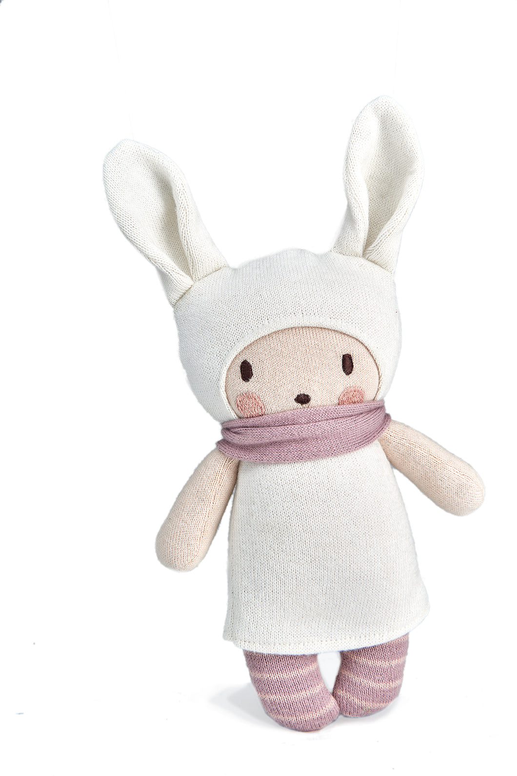Baby baba knitted soft doll