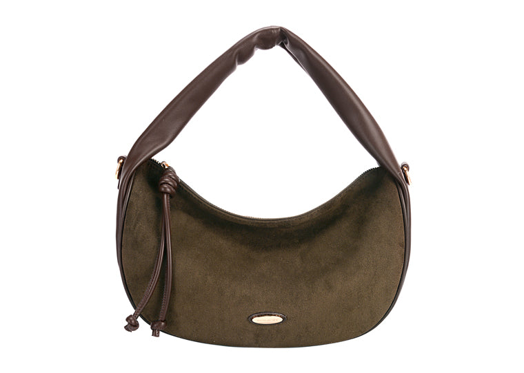 David Jones Paris chocolate brown handbag