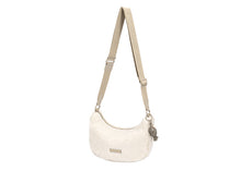 Load image into Gallery viewer, David Jones Paris faux sheepskin shoulder bag
