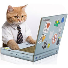 Load image into Gallery viewer, Cat playhouse and scratch pad
