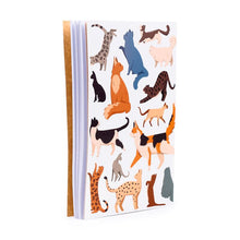 Load image into Gallery viewer, Lined notebook - cats
