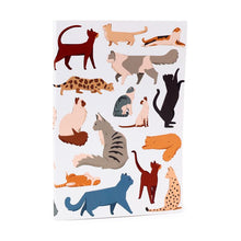 Load image into Gallery viewer, Lined notebook - cats
