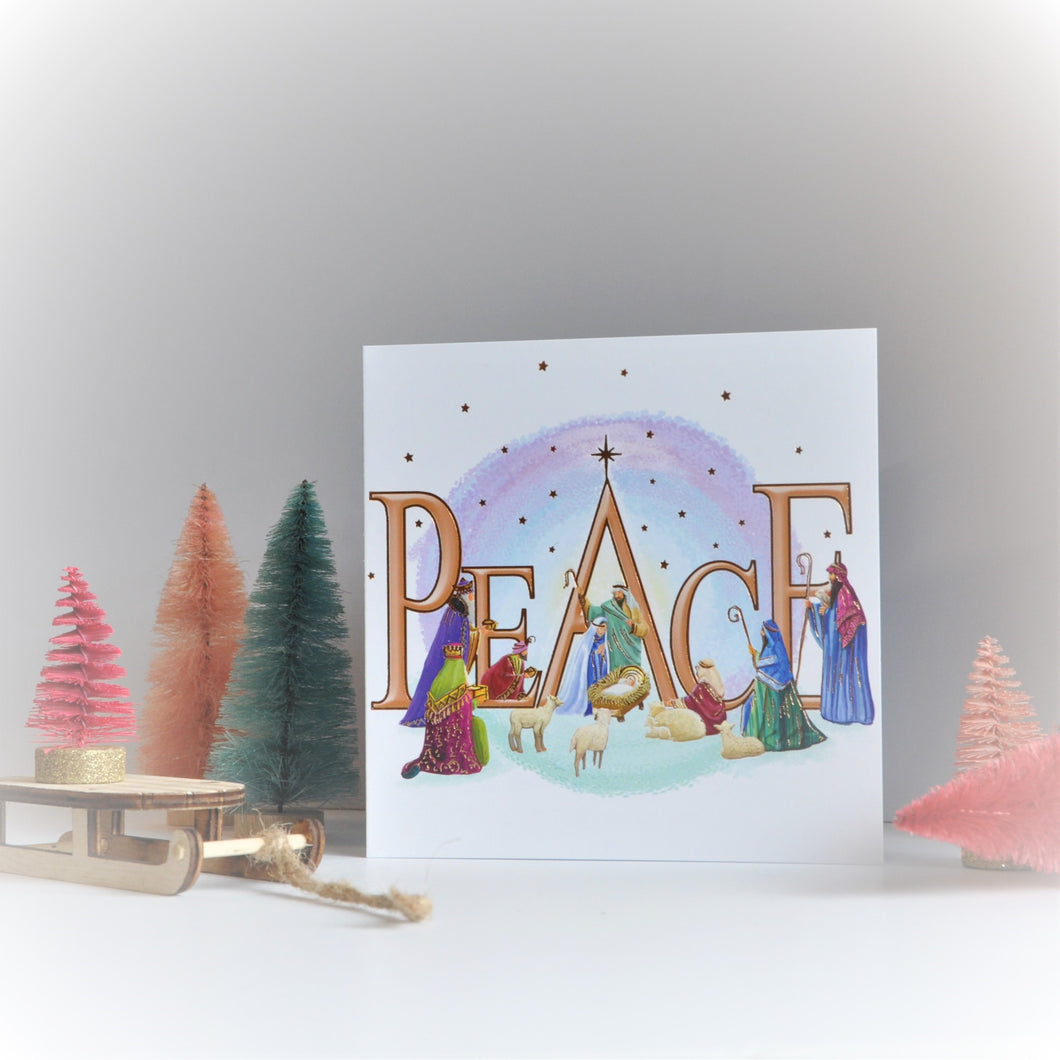 Peace Christmas Card (Pack of 10)