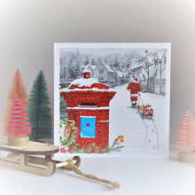 Load image into Gallery viewer, Special Delivery Service  Christmas Card (Pack of 10)
