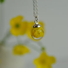 Load image into Gallery viewer, Garden Buttercup pendant- Ltd edition. From our hospice Garden
