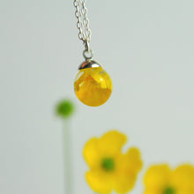 Load image into Gallery viewer, Garden Buttercup pendant- Ltd edition. From our Hospice Garden

