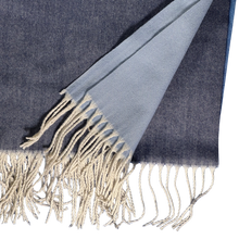 Load image into Gallery viewer, Scarf - denim ombre
