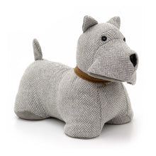 Load image into Gallery viewer, Tweed doggy door stops
