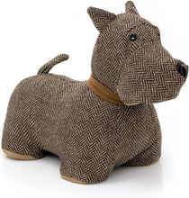 Load image into Gallery viewer, Tweed doggy door stops

