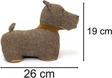 Load image into Gallery viewer, Tweed doggy door stops
