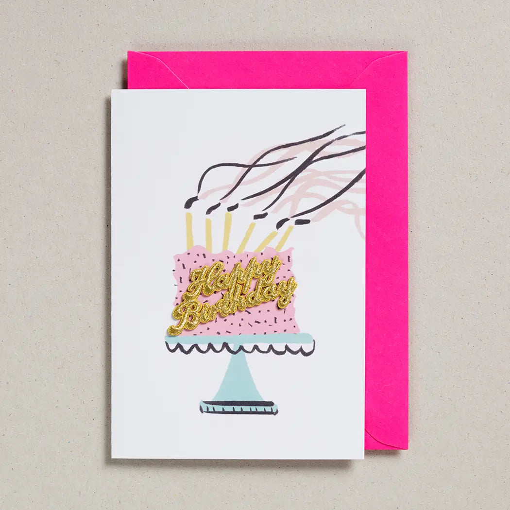 Petra Boase - Cake card - birthday