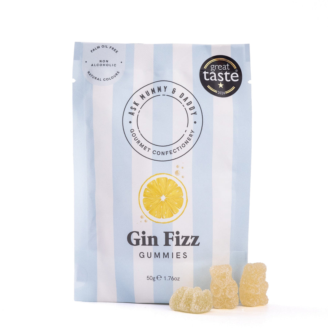 Gin fizz gummies