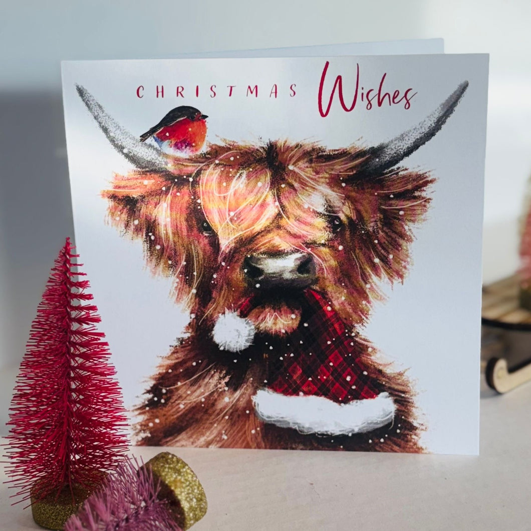 Christmas cards - hitching a ride