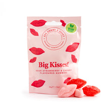 Load image into Gallery viewer, Strawberry and cherry kiss gummies
