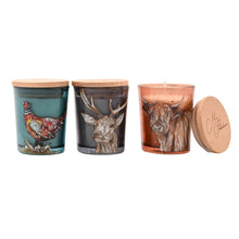 Load image into Gallery viewer, Set of three Highland mini candles
