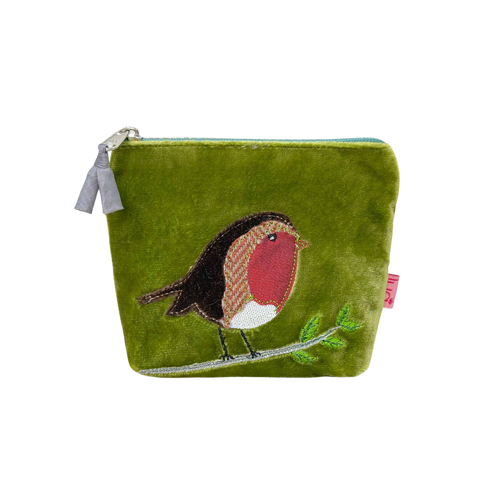 Lua robin mini purse - olive